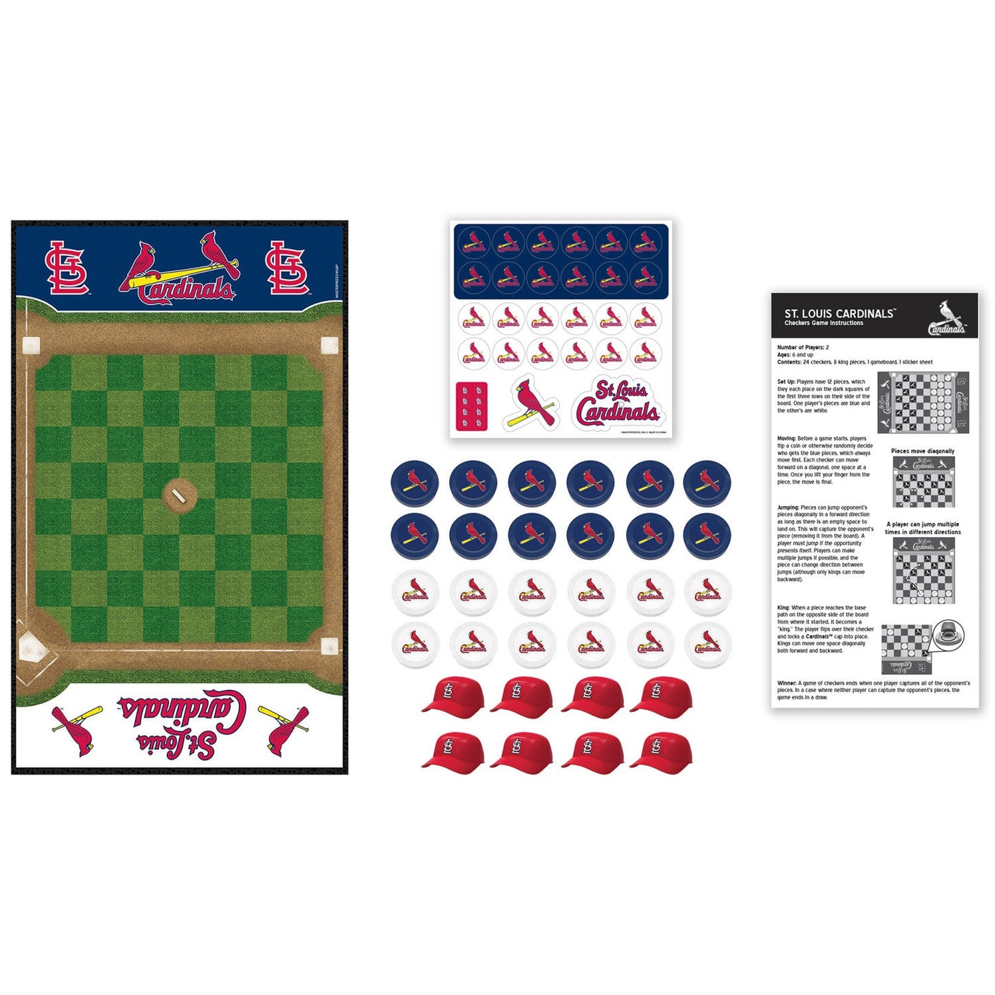 St. Louis Cardinals Checkers