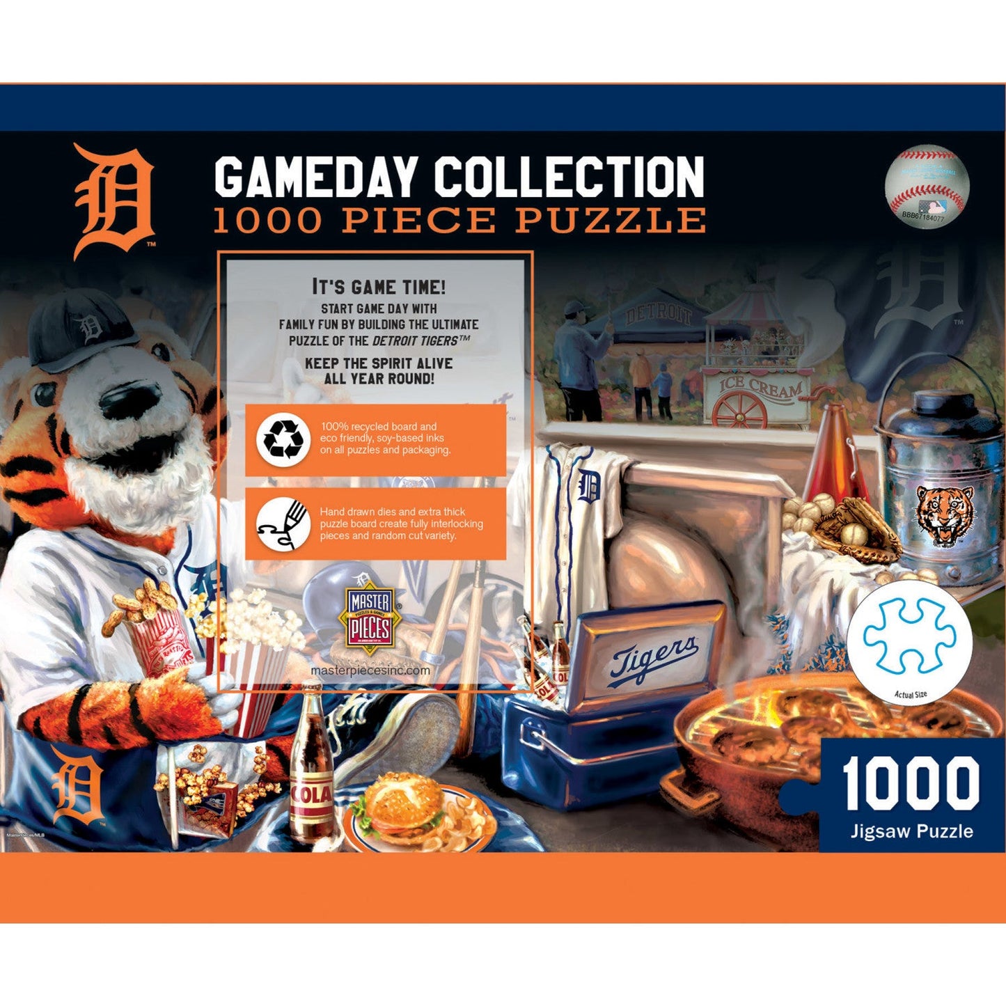 Detroit Tigers - Gameday 1000 Piece Jigsaw Puzzle