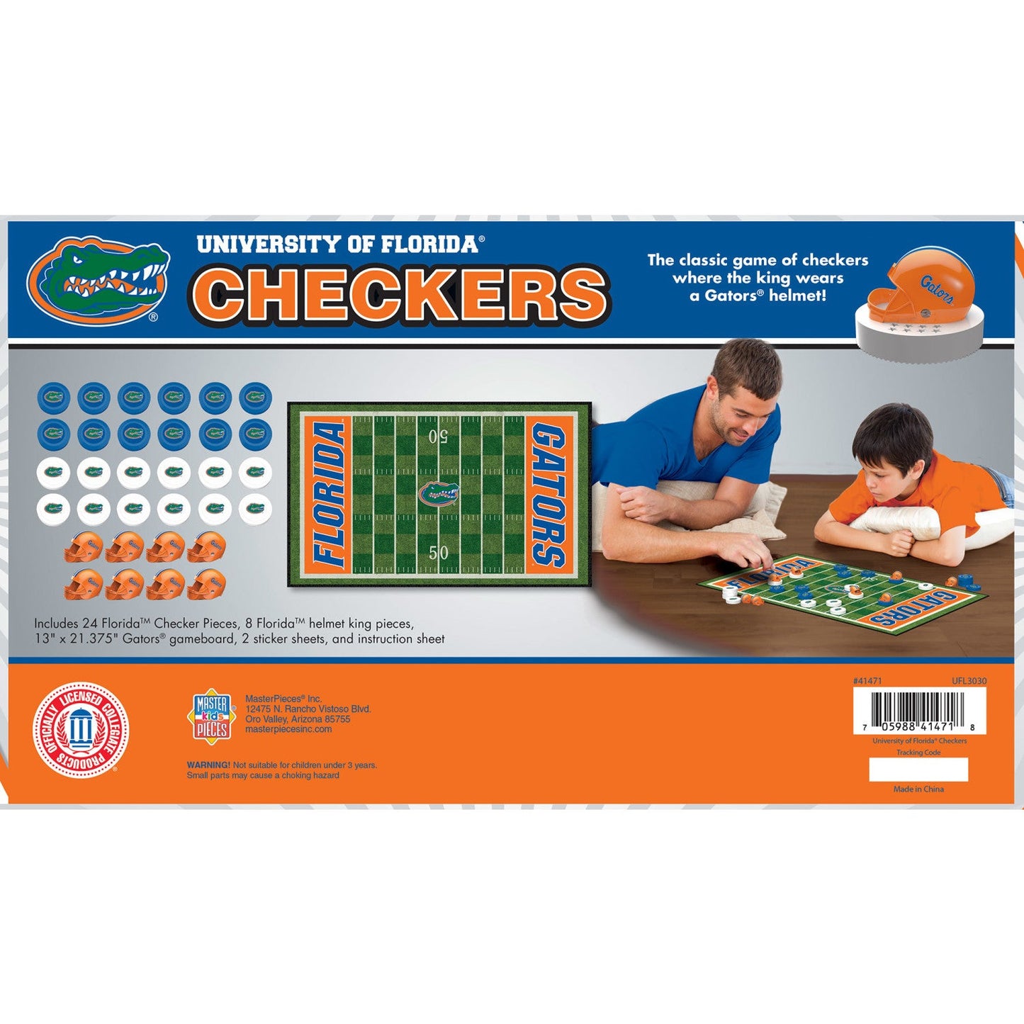 Florida Gators Checkers