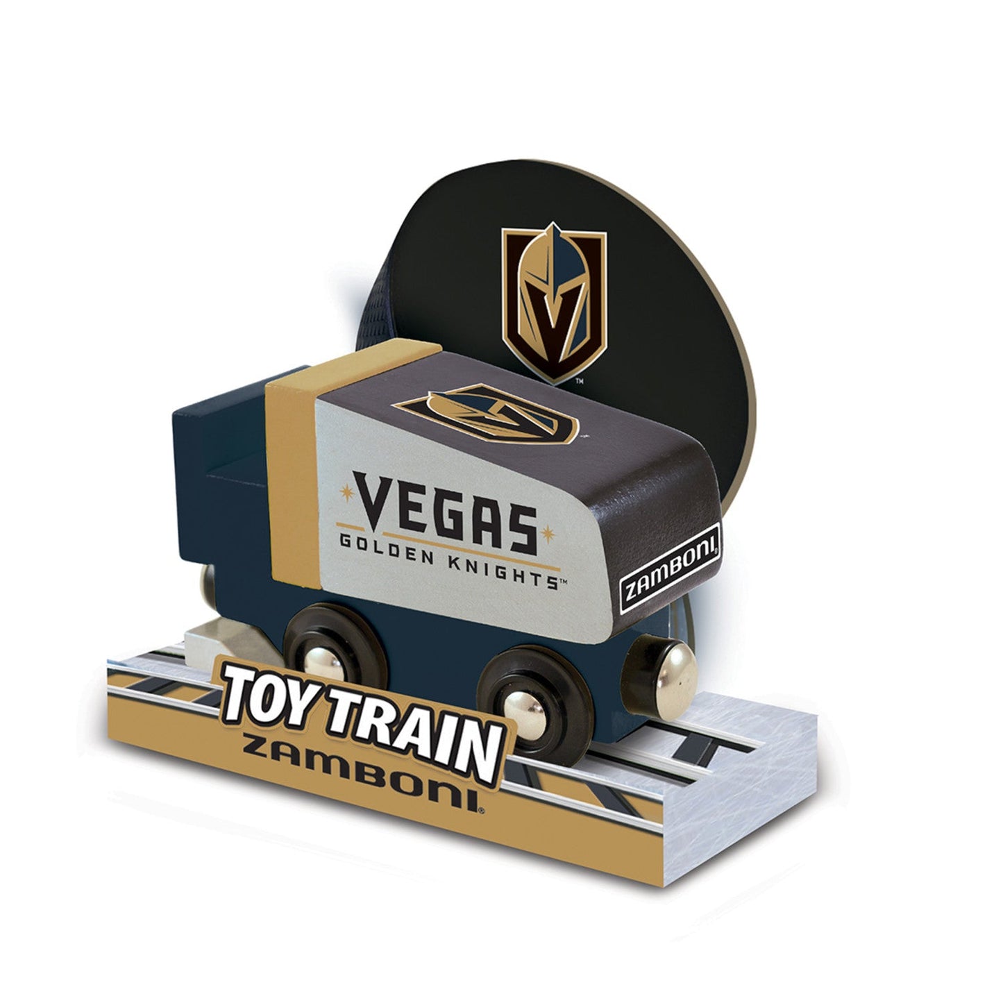 Las Vegas Golden Knights Toy Train Engine