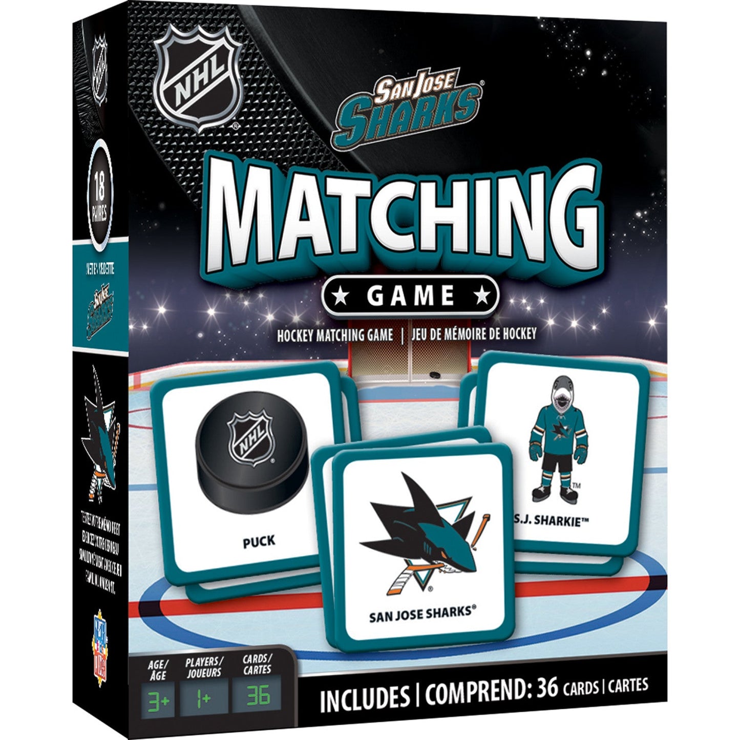 San Jose Sharks Matching Game