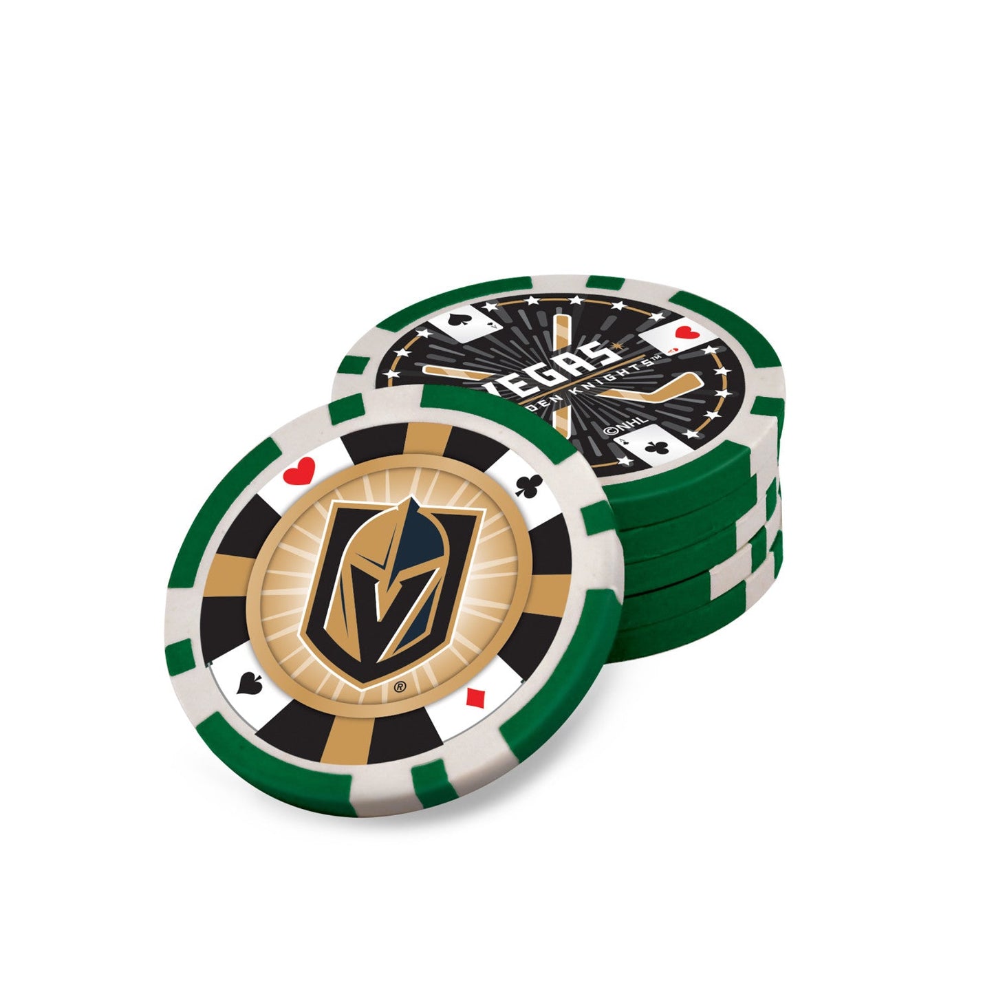 Las Vegas Golden Knights 300 Piece Poker Set