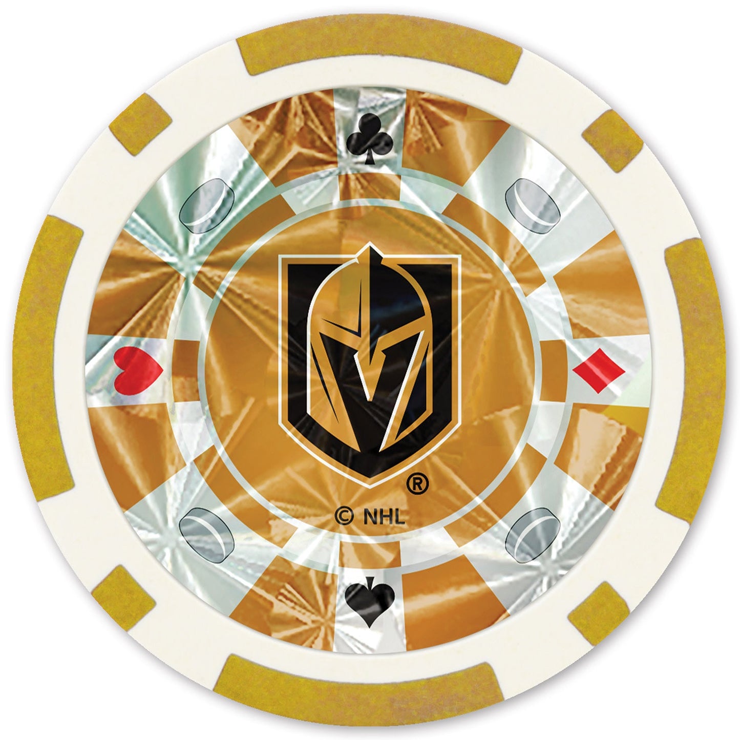 Las Vegas Golden Knights 20 Piece Poker Chips