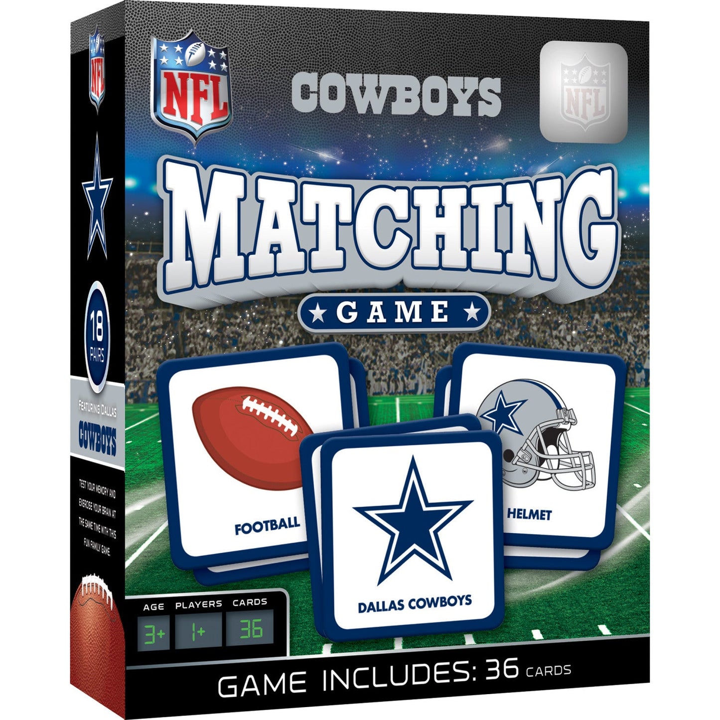 Dallas Cowboys Matching Game