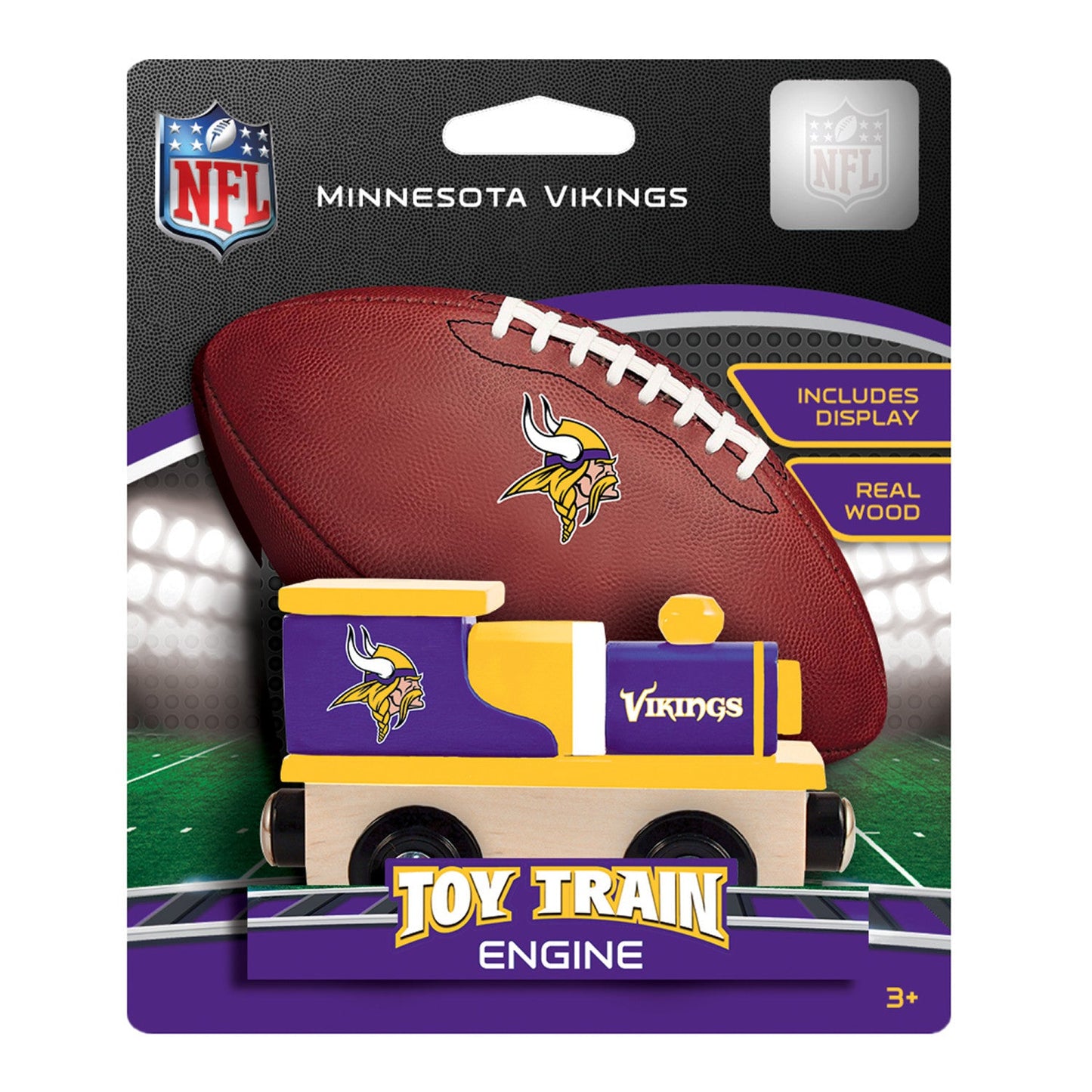 Minnesota Vikings Toy Train Engine