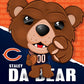 Staley Da Bear - Chicago Bears Mascot 100 Piece Jigsaw Puzzle