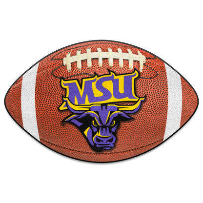 Minnesota State - Mankato Mavericks Football Rug - 20.5in. x 32.5in.