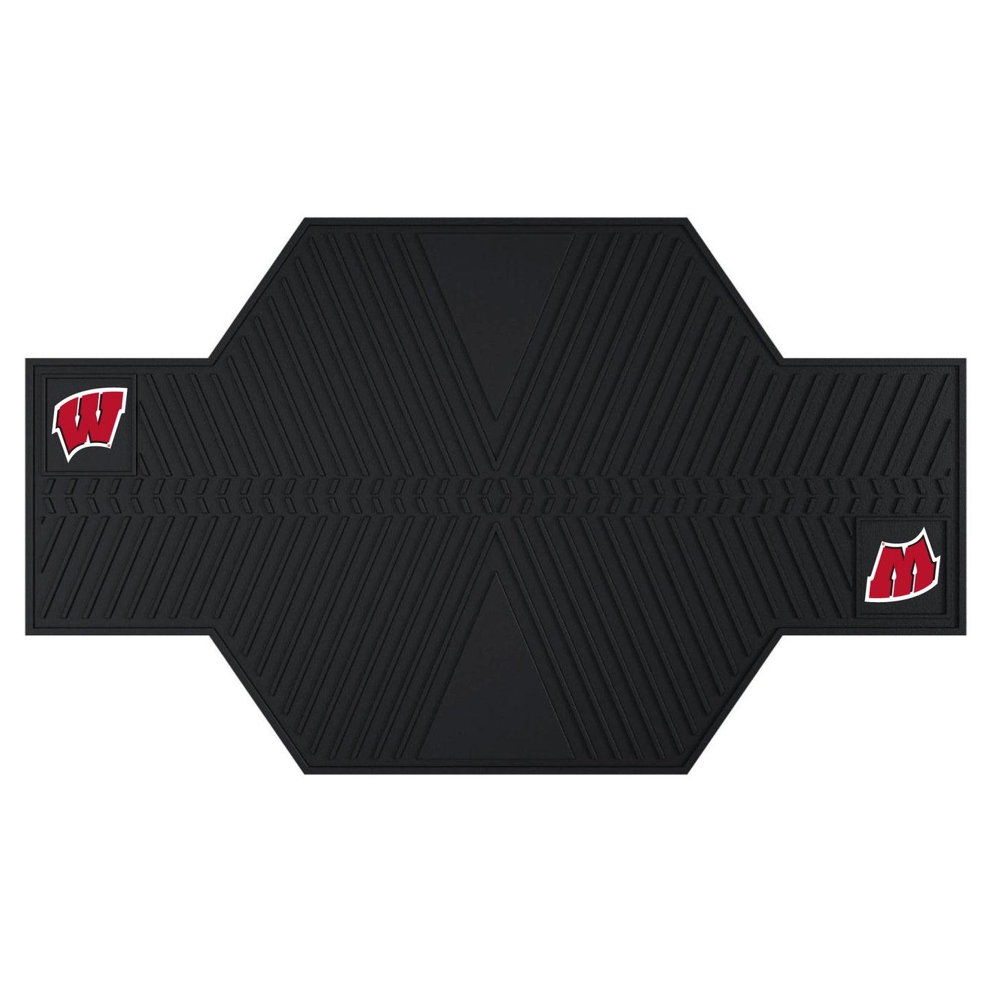 Wisconsin Badgers Motorcycle Mat