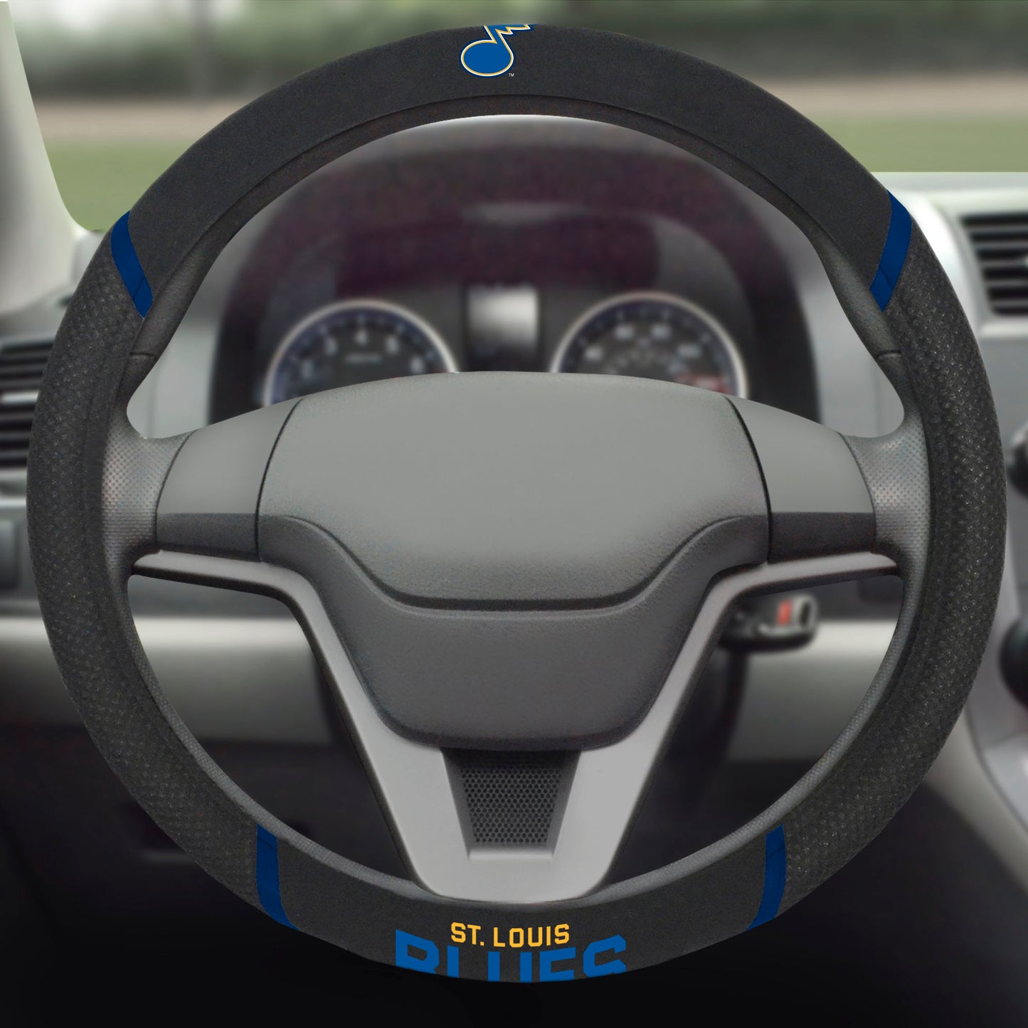 St. Louis Blues Embroidered Steering Wheel Cover
