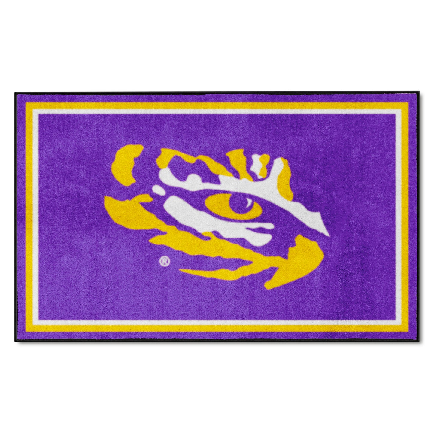 LSU Tigers 4ft. x 6ft. Plush Area Rug