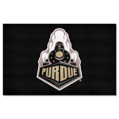 Purdue Boilermakers Ulti-Mat Rug - 5ft. x 8ft. - Train Secondary Logo