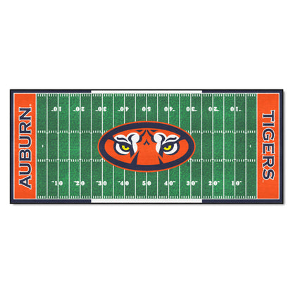 Auburn Tigers Field Runner Mat - 30in. x 72in. - Tiger Eyes Secondary Logo