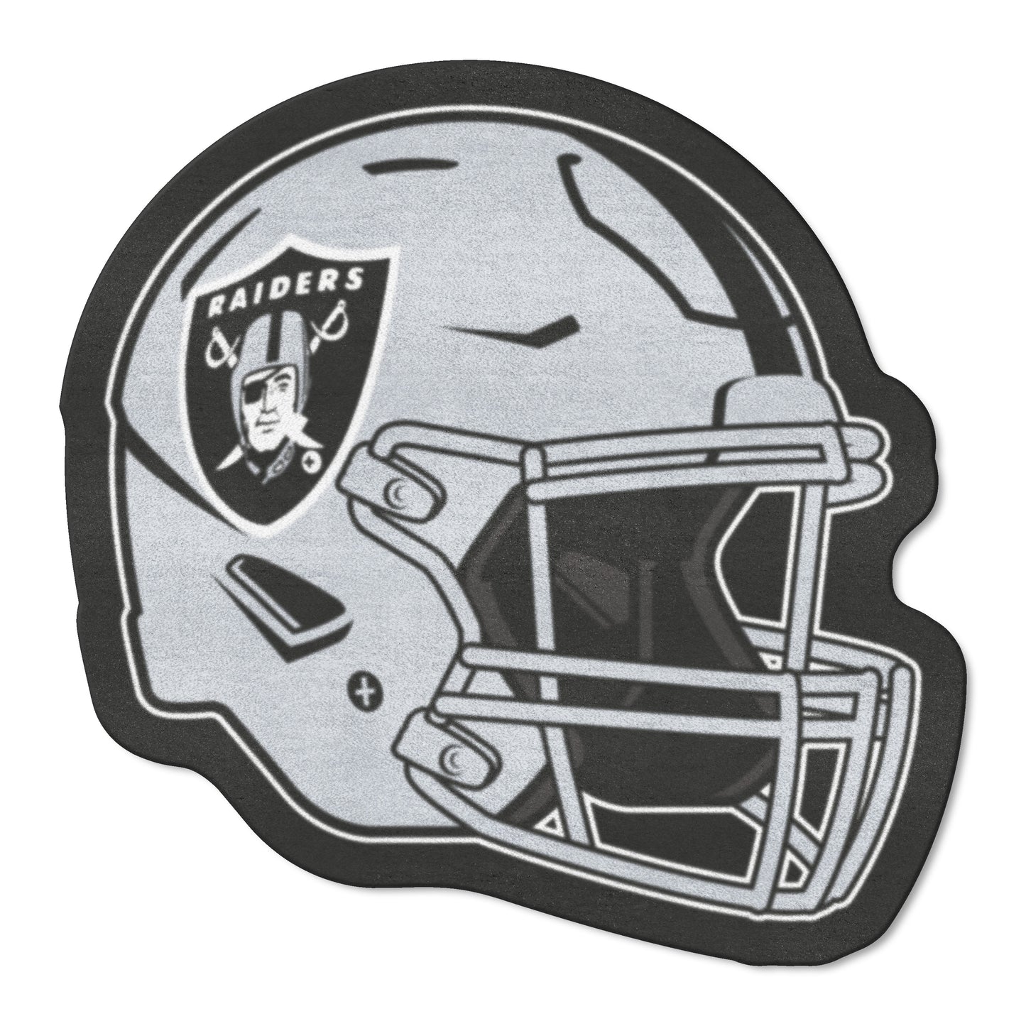 Las Vegas Raiders Mascot Helmet Rug