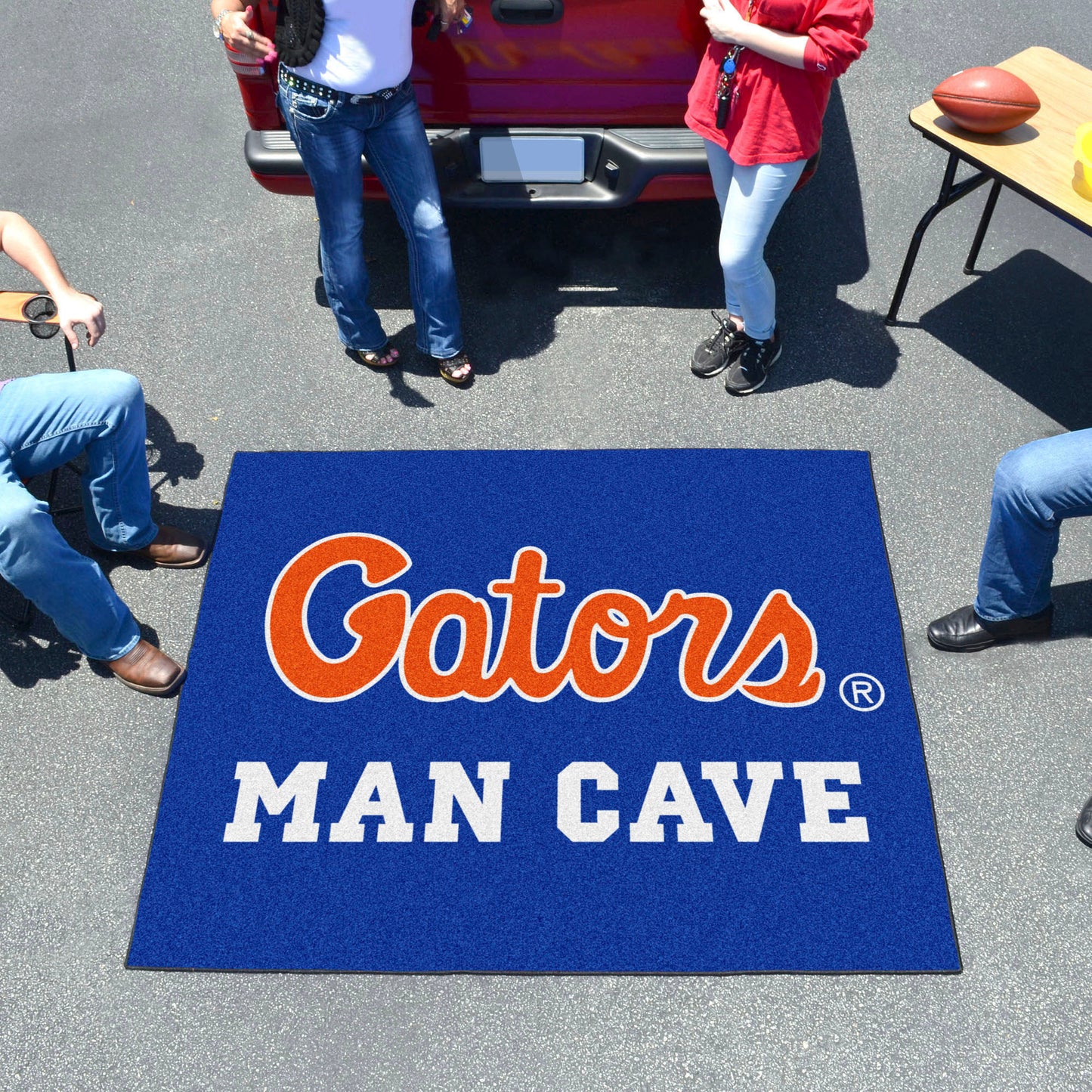 Florida Gators Man Cave Tailgater Rug - 5ft. x 6ft. - "Gators" Wordmark