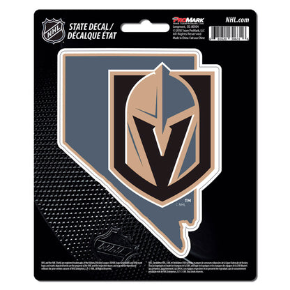 Vegas Golden Knights Team State Shape Decal Sticker