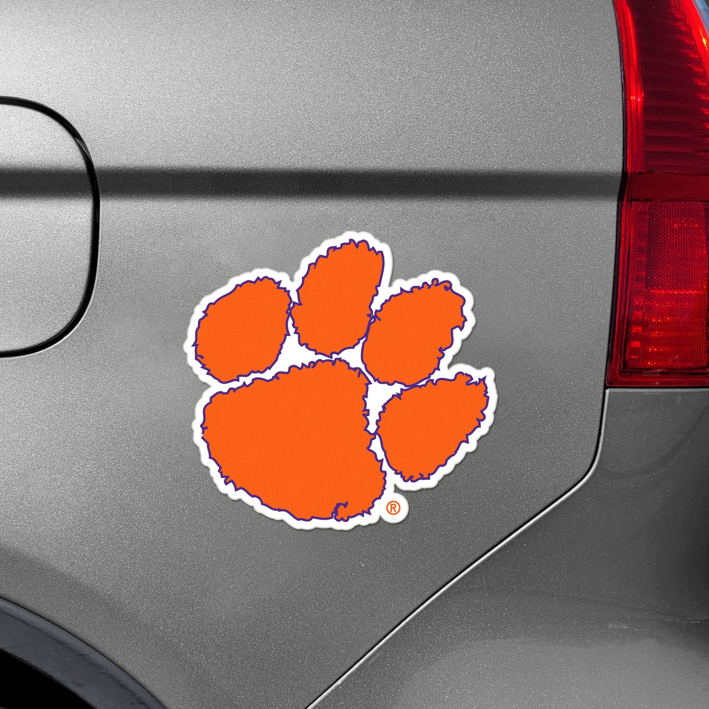 Clemson Large Team Logo Magnet 10" (8.7329"x8.3078")