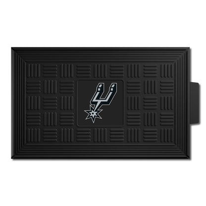 San Antonio Spurs Heavy Duty Vinyl Medallion Door Mat - 19.5in. x 31in.