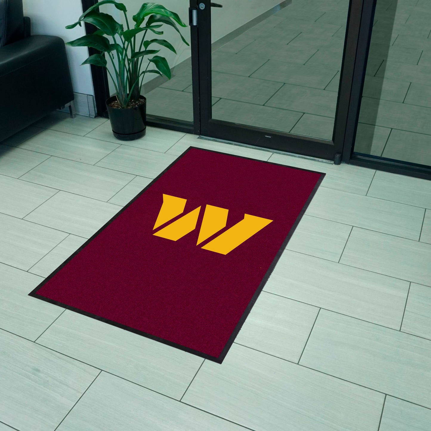 Washington Football Team 3ft. x 5ft. Plush Area Rug - Wordmark Logo