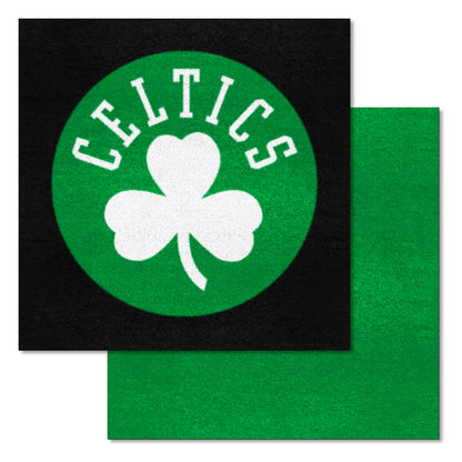 Boston Celtics Team Carpet Tiles - 45 Sq Ft.