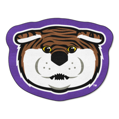 LSU Tigers Mascot Rug - Mike The Tiger Logo