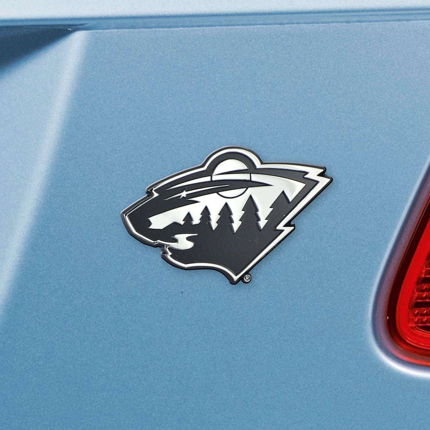 Minnesota Wild 3D Chromed Metal Emblem