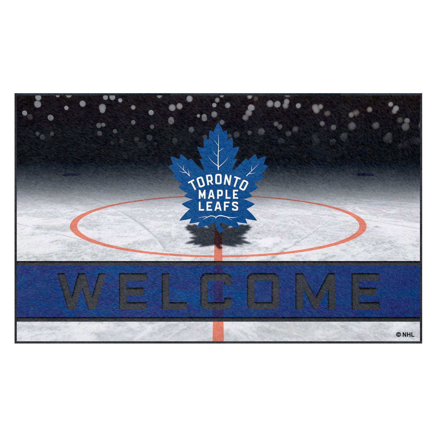 Toronto Maple Leafs Crumb Rubber Door Mat - 18in. x 30in.