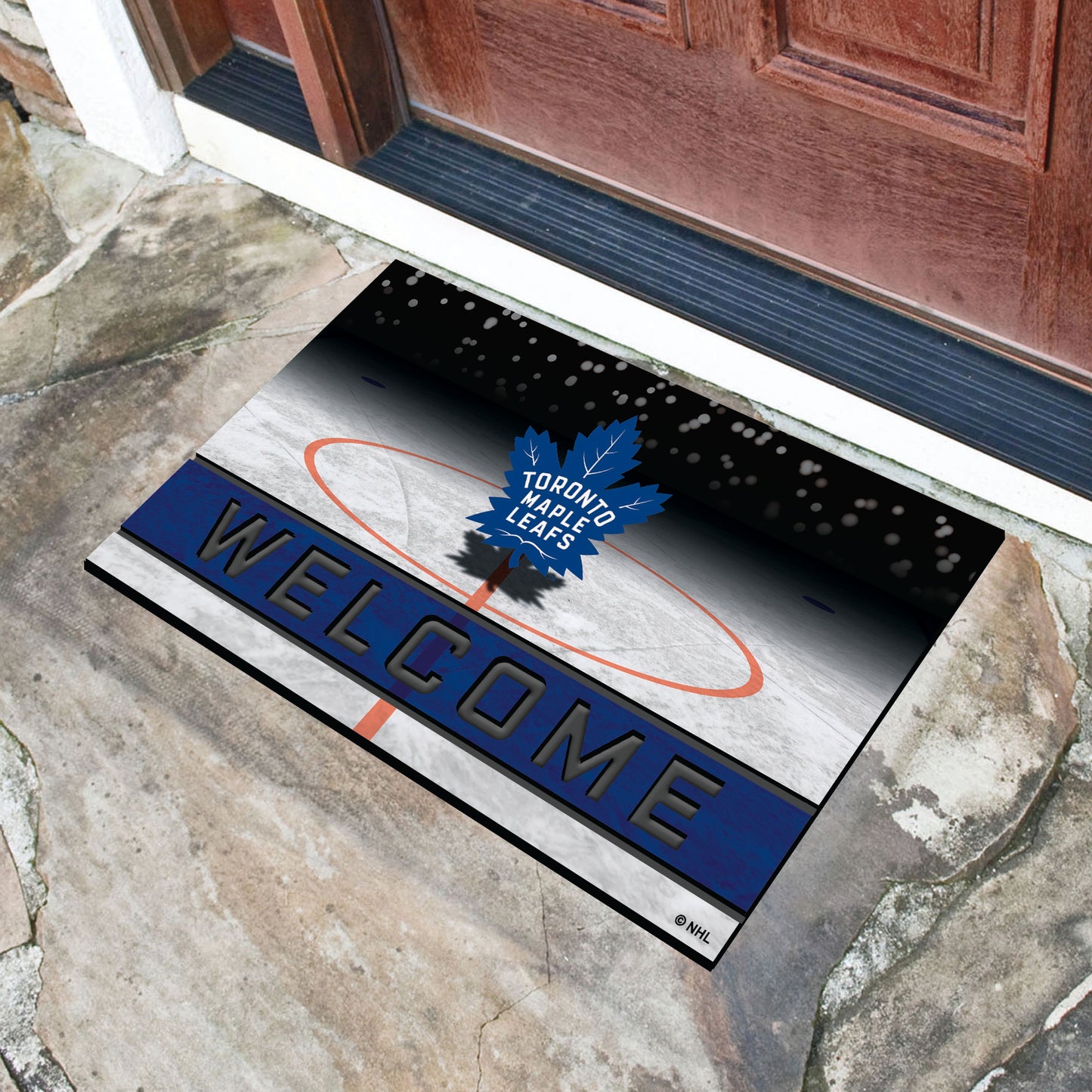 Toronto Maple Leafs Crumb Rubber Door Mat - 18in. x 30in.