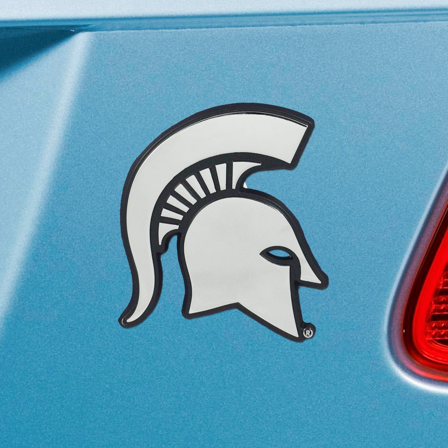 Michigan State Spartans 3D Chromed Metal Emblem