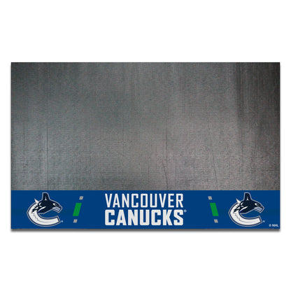 Vancouver Canucks Vinyl Grill Mat - 26in. x 42in.