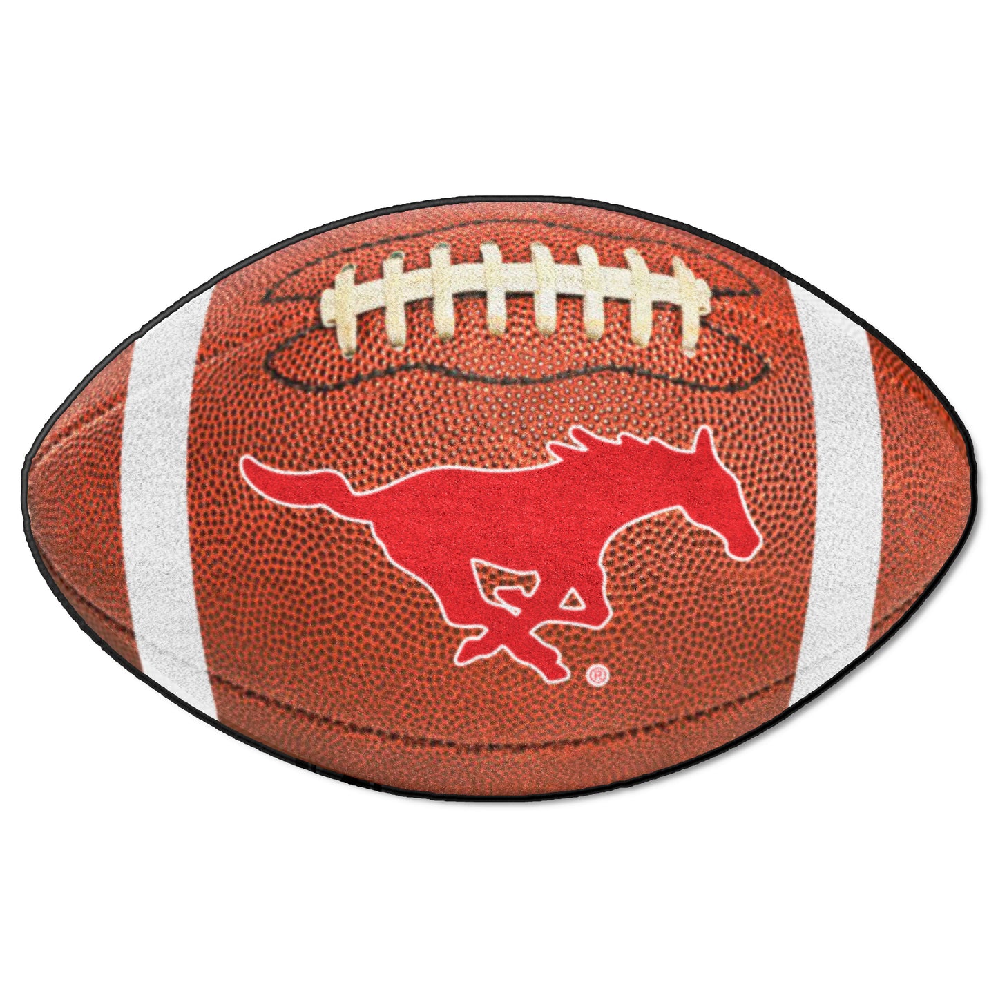 SMU Mustangs Football Rug - 20.5in. x 32.5in.