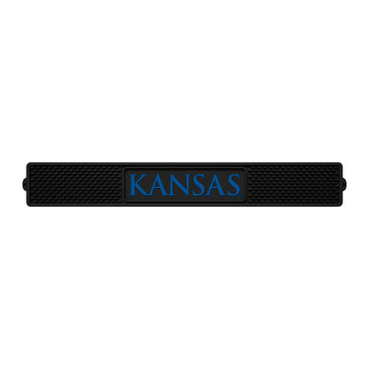 Kansas Jayhawks Bar Drink Mat - 3.25in. x 24in.