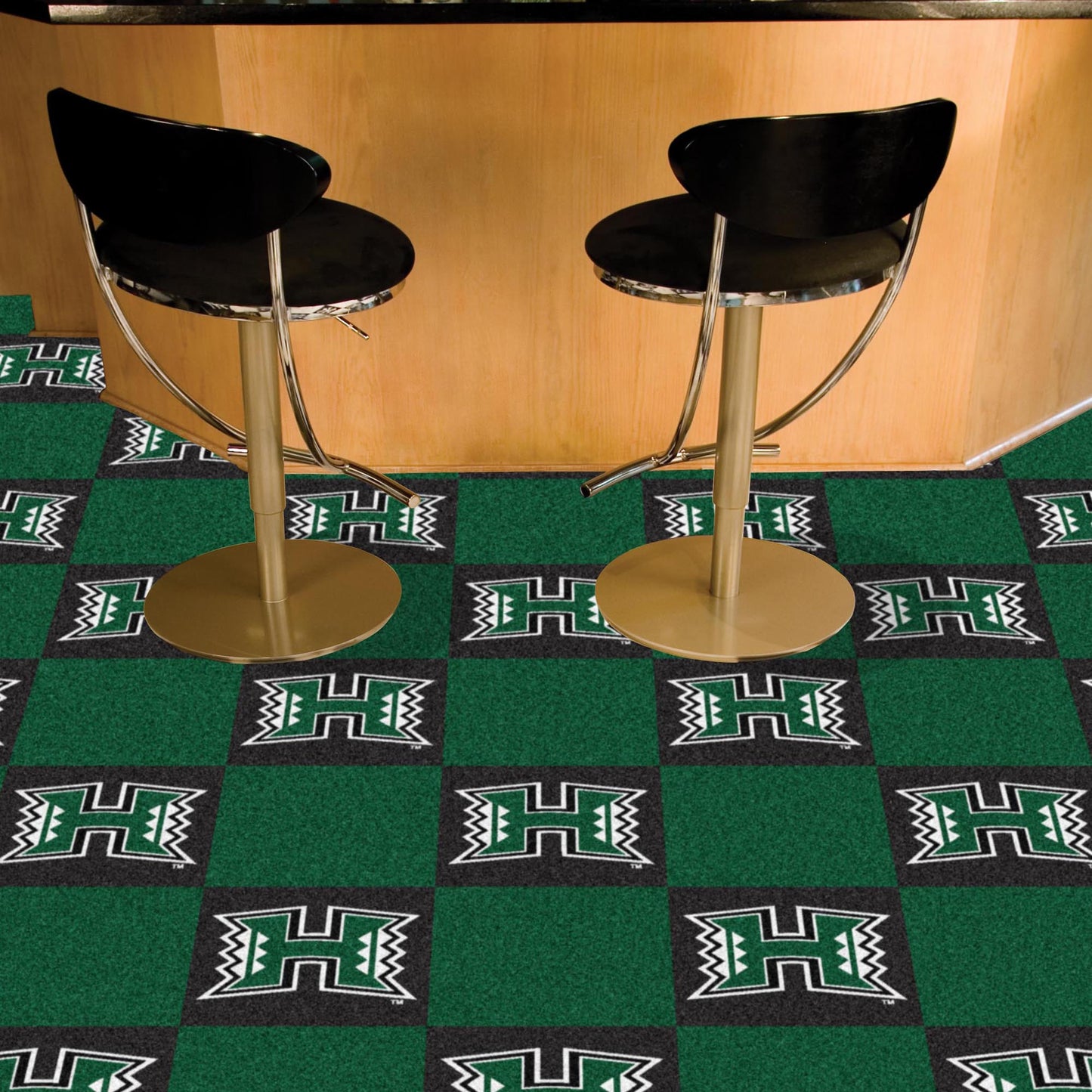 University of Hawaii Team Carpet Tiles - 45 Sq Ft.