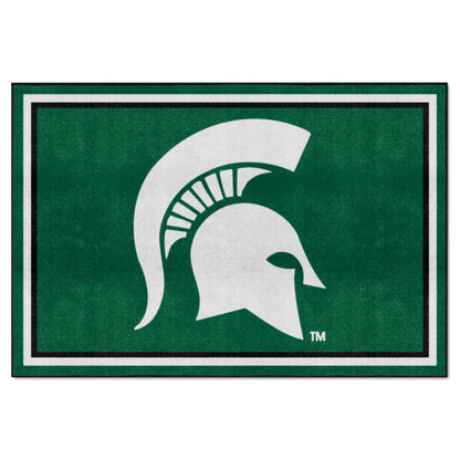 Michigan State Spartans 5ft. x 8 ft. Plush Area Rug