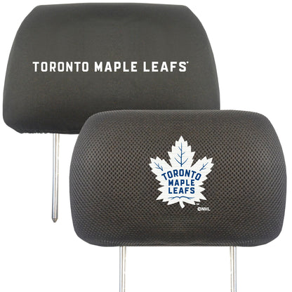 Toronto Maple Leafs Embroidered Head Rest Cover Set - 2 Pieces