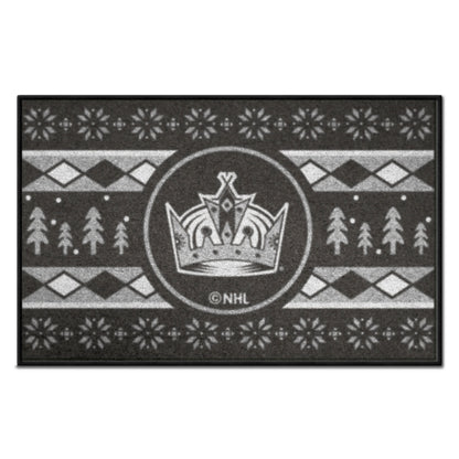 Los Angeles Kings Holiday Sweater Starter Mat Accent Rug - 19in. x 30in.