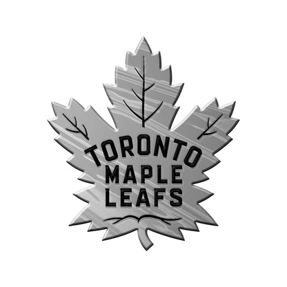 Toronto Maple Leafs Molded Chrome Plastic Emblem