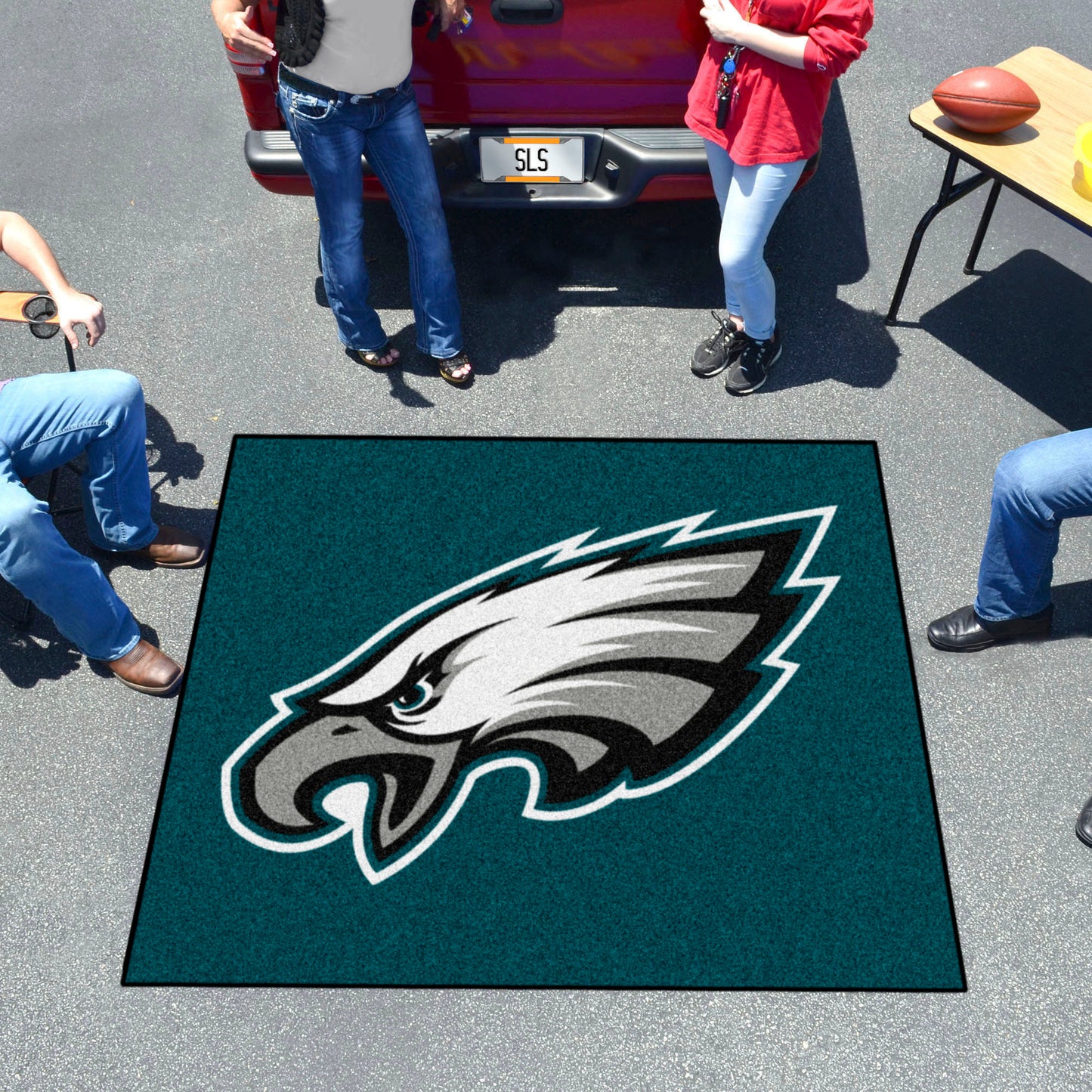 Philadelphia Eagles Tailgater Rug - 5ft. x 6ft. - Eagles Primary Logo