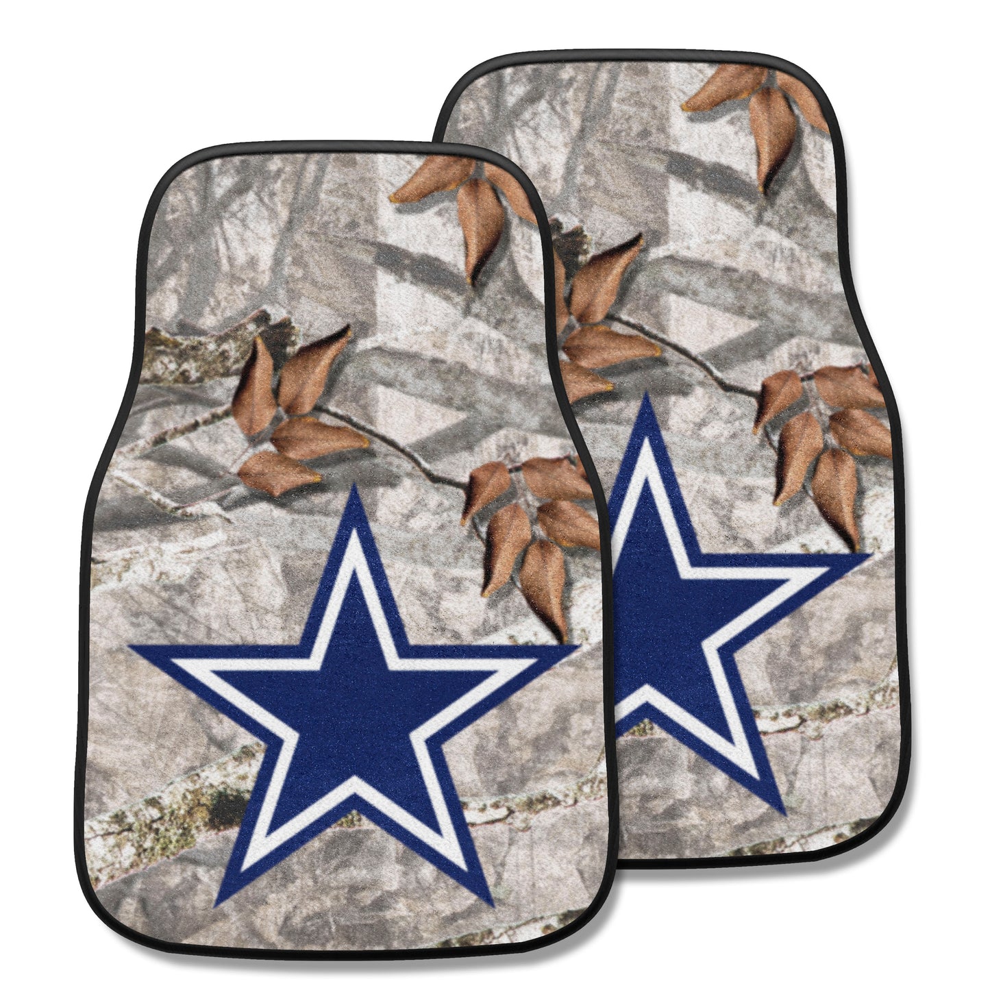 Dallas Cowboys 2-pc Carpet Car Mat Set