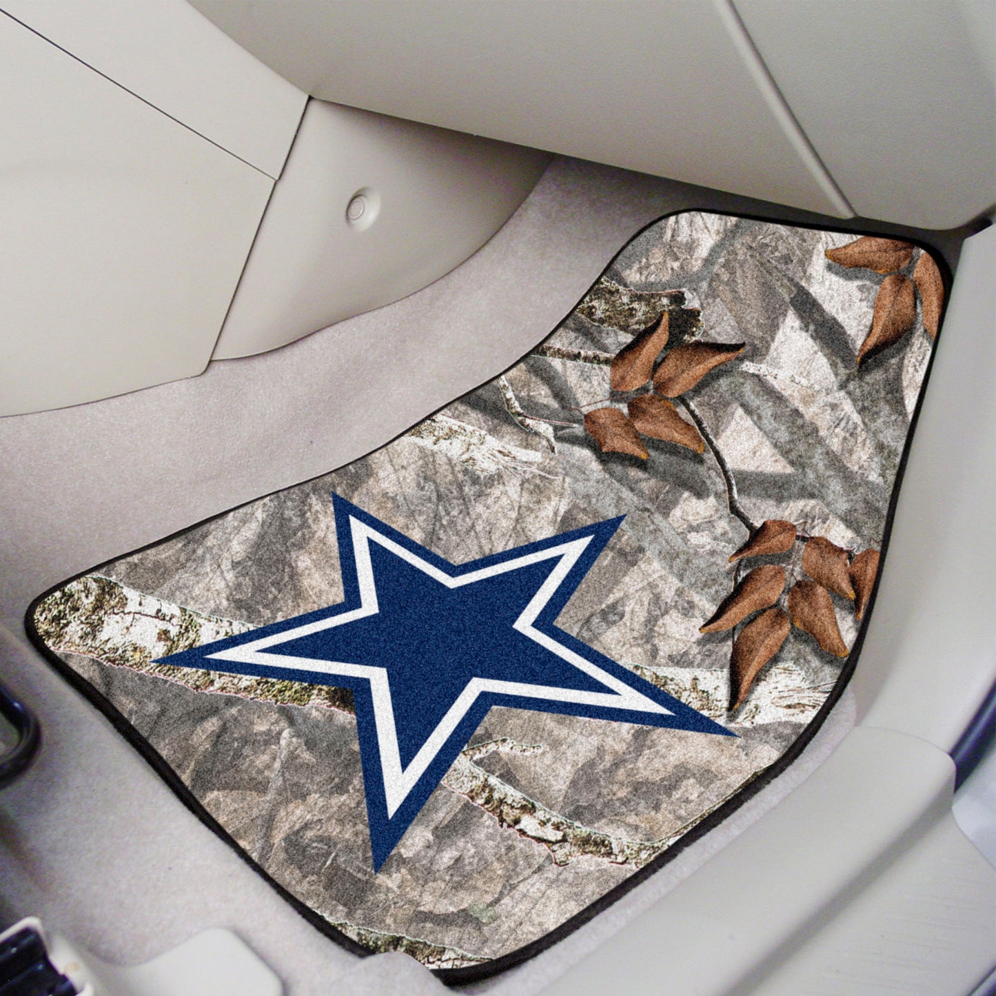 Dallas Cowboys 2-pc Carpet Car Mat Set