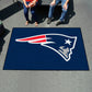 New England Patriots Ulti-Mat Rug - 5ft. x 8ft. - Patriots Primary Logo