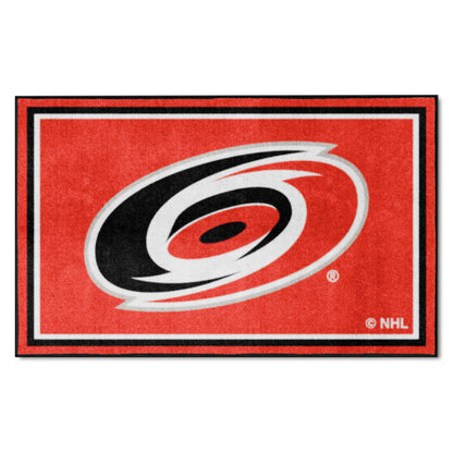 Carolina Hurricanes 4ft. x 6ft. Plush Area Rug