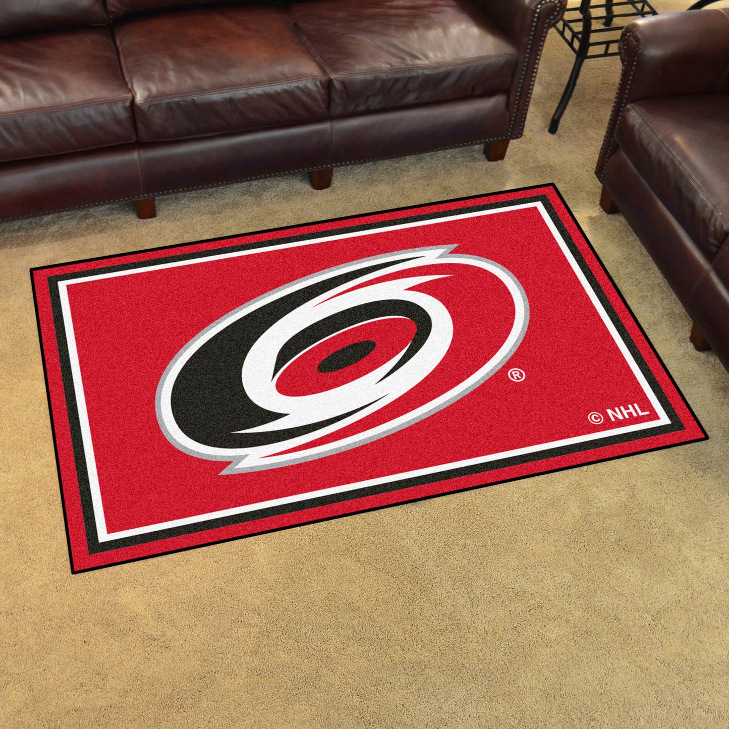 Carolina Hurricanes 4ft. x 6ft. Plush Area Rug