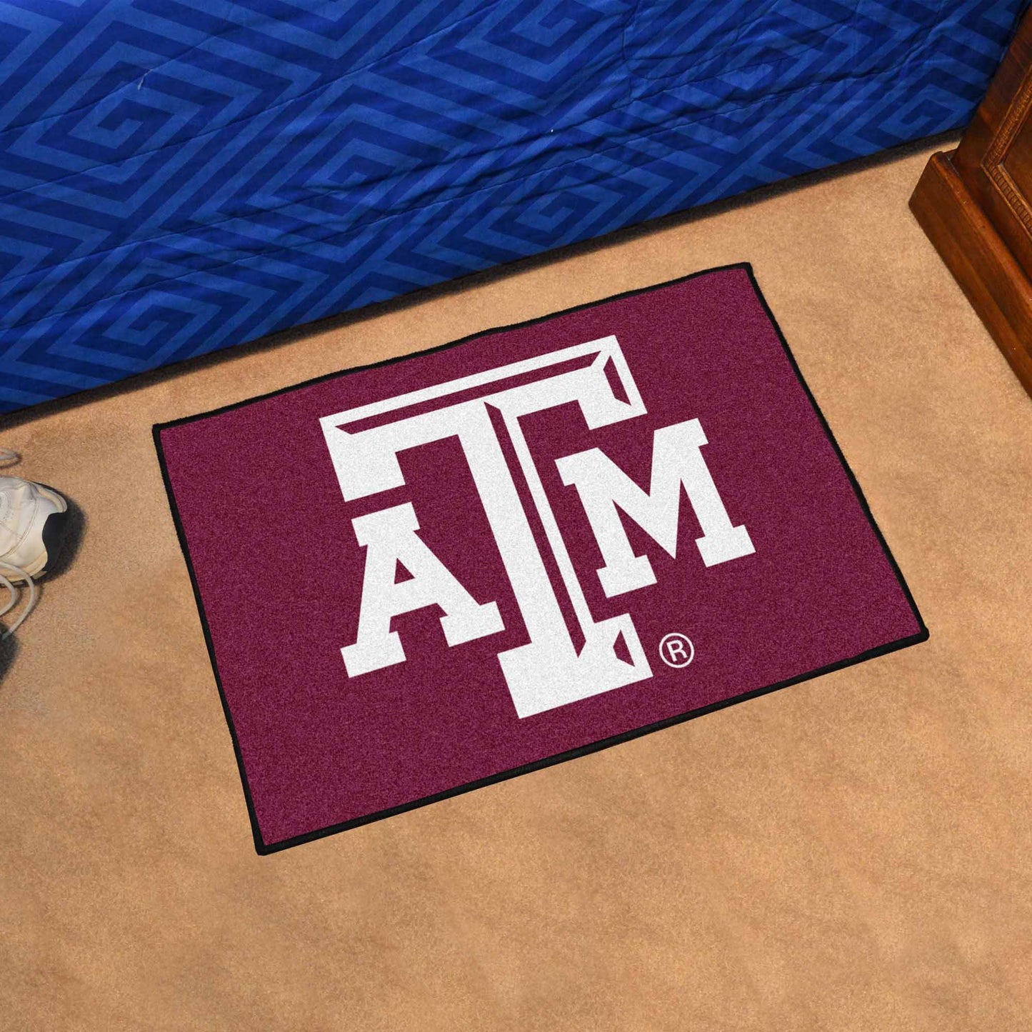 Texas A&M Aggies Starter Mat Accent Rug - 19in. x 30in. - TAM Primary Logo