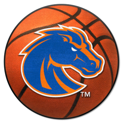 Boise State Broncos Basketball Rug - 27in. Diameter