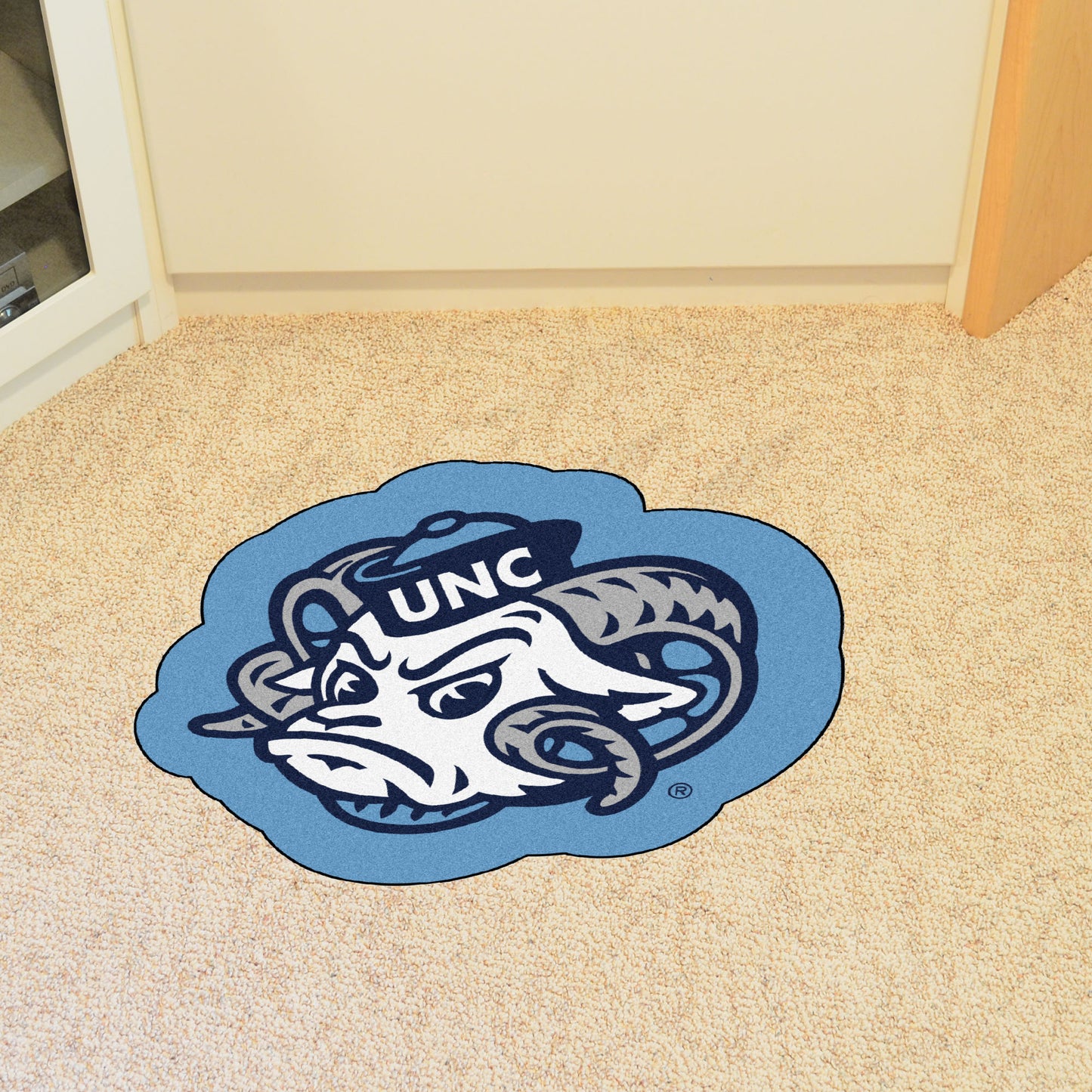 North Carolina Tar Heels Mascot Rug