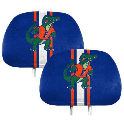 Florida Gators Printed Head Rest Cover Set - 2 Pieces