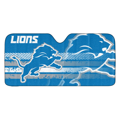 Detroit Lions Windshield Sun Shade