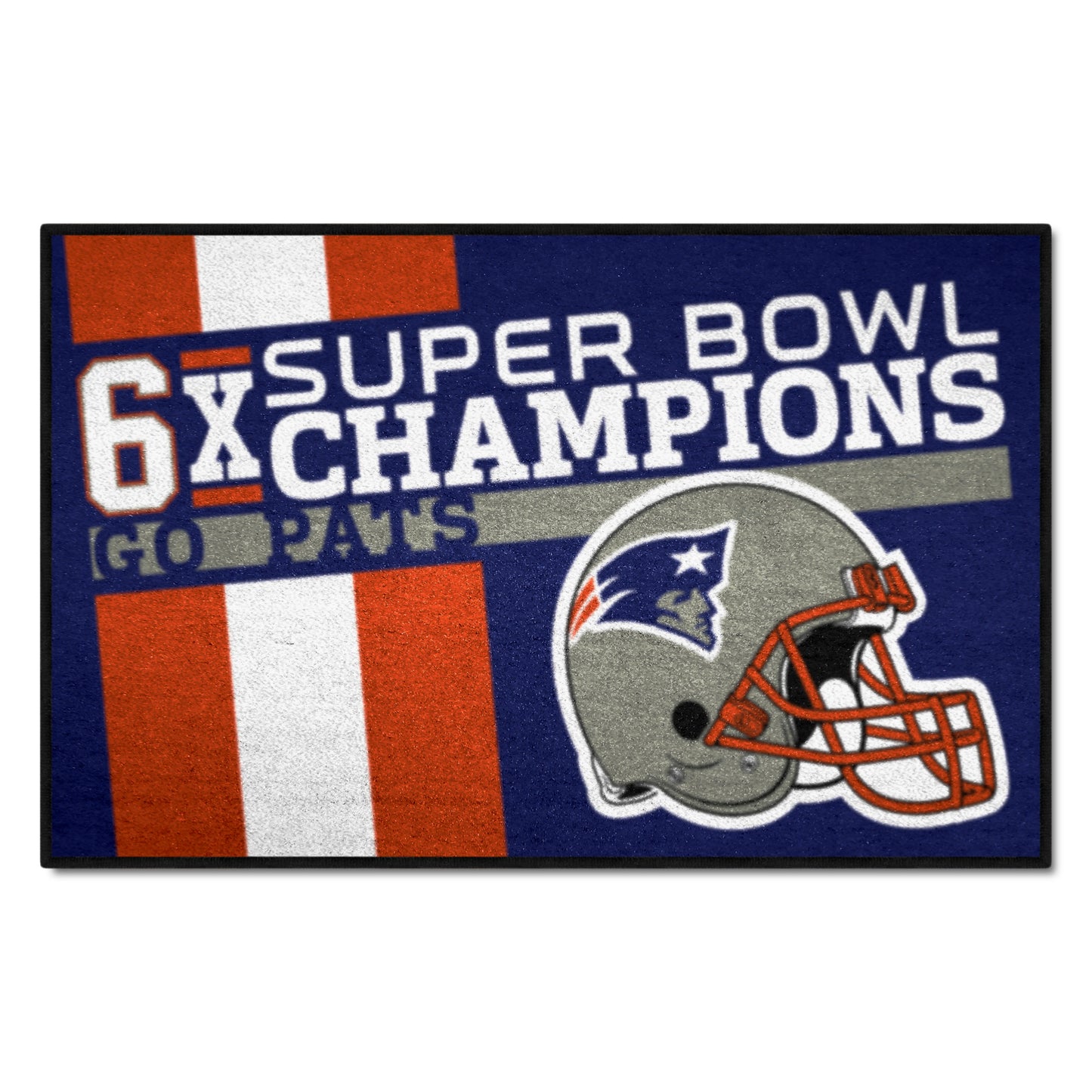 New England Patriots Dynasty Starter Mat Accent Rug - 19in. x 30in.