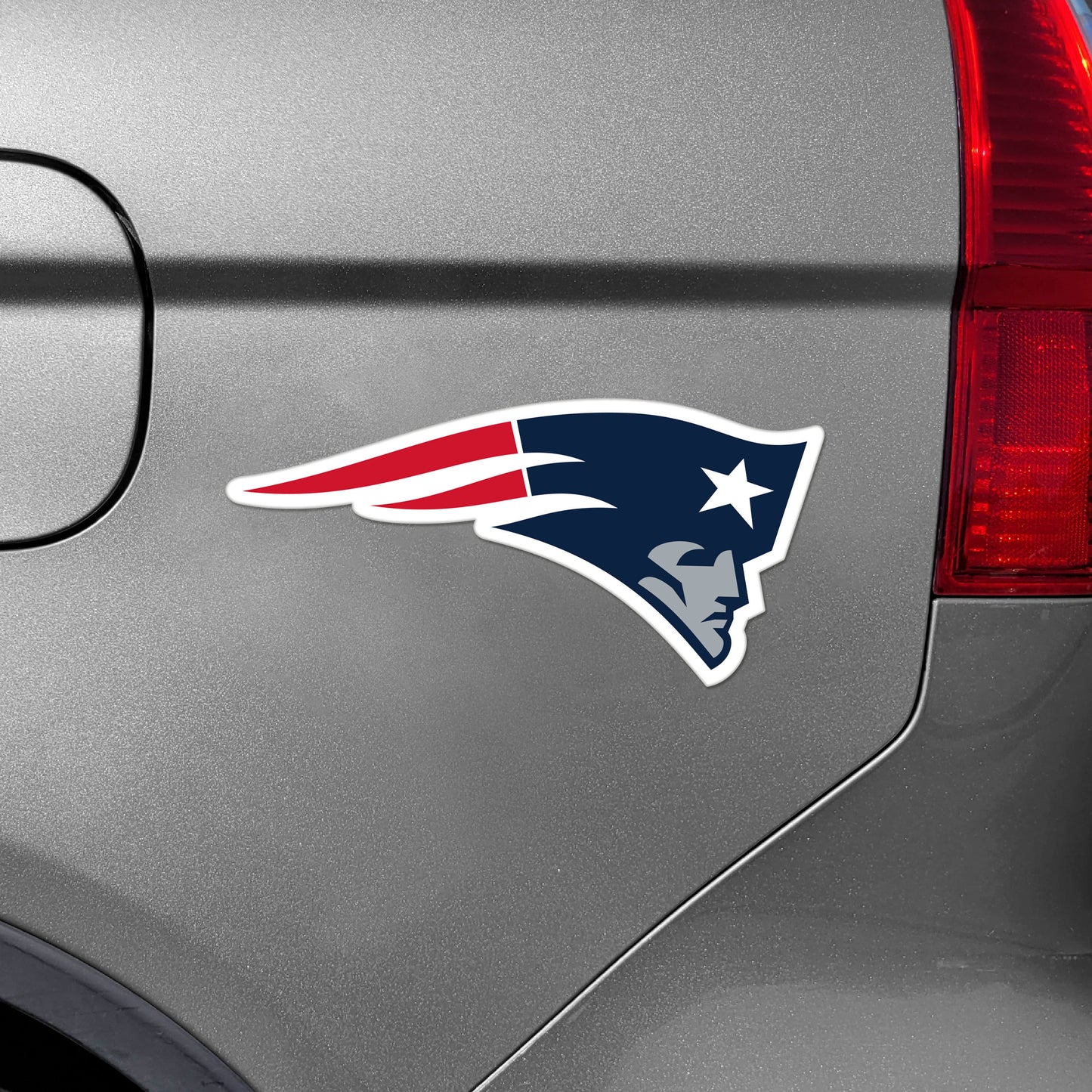 New England Patriots Large Team Logo Magnet 10" (11.0902"x11.7265")