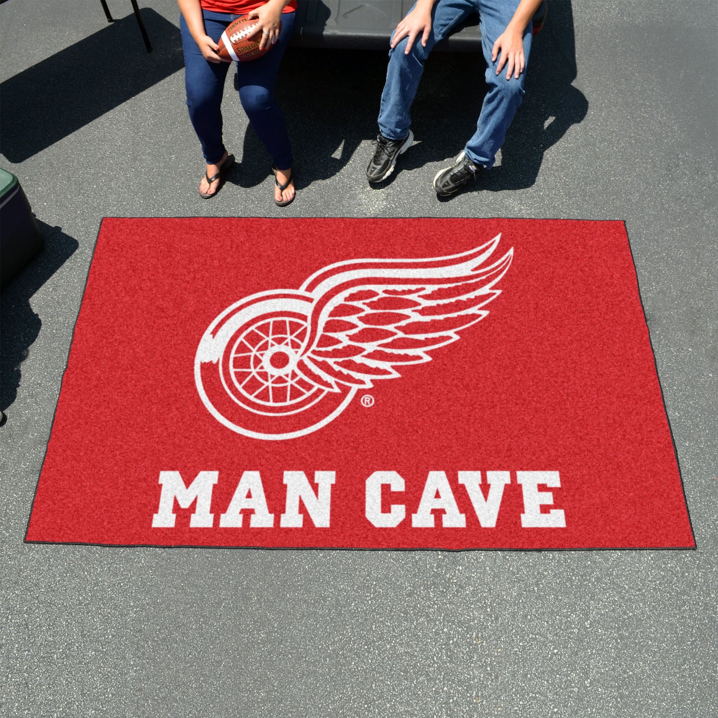 Detroit Red Wings Man Cave Ulti-Mat Rug - 5ft. x 8ft.